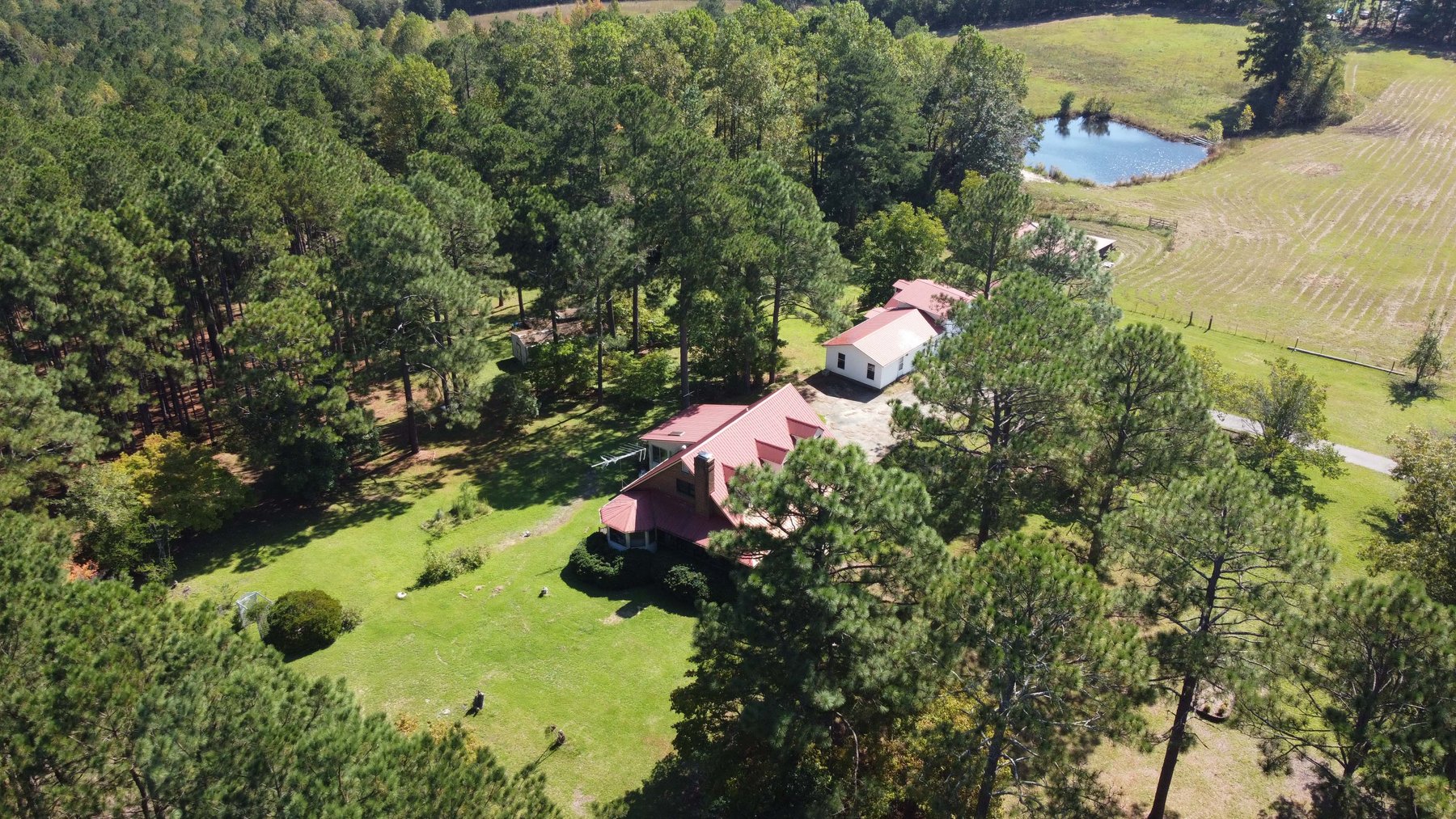 Image for 46+ Acres Divided into 9 tracts, a Super Home with over 2 acres in Harnett County, NC!  Online / Live / Simulcast Auction Held at the JP Headquarters in Angier!