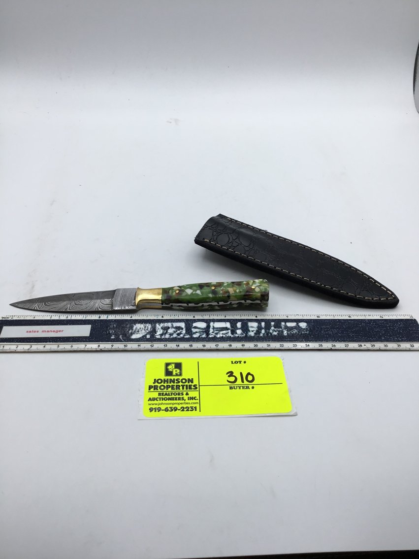 Image for Handmade Damascus Steel Knives and Online Firearms Auction  just in time for Christmas!