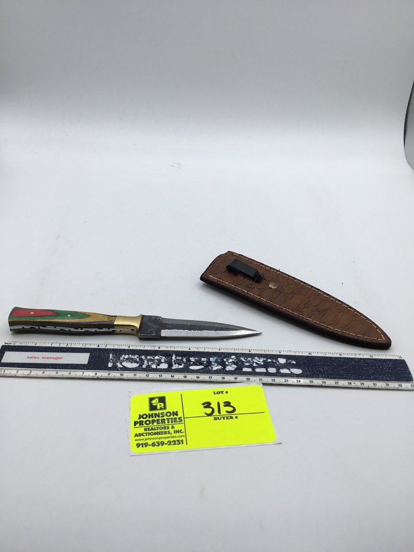 Image for Handmade Damascus Steel Knives and Online Firearms Auction  just in time for Christmas!