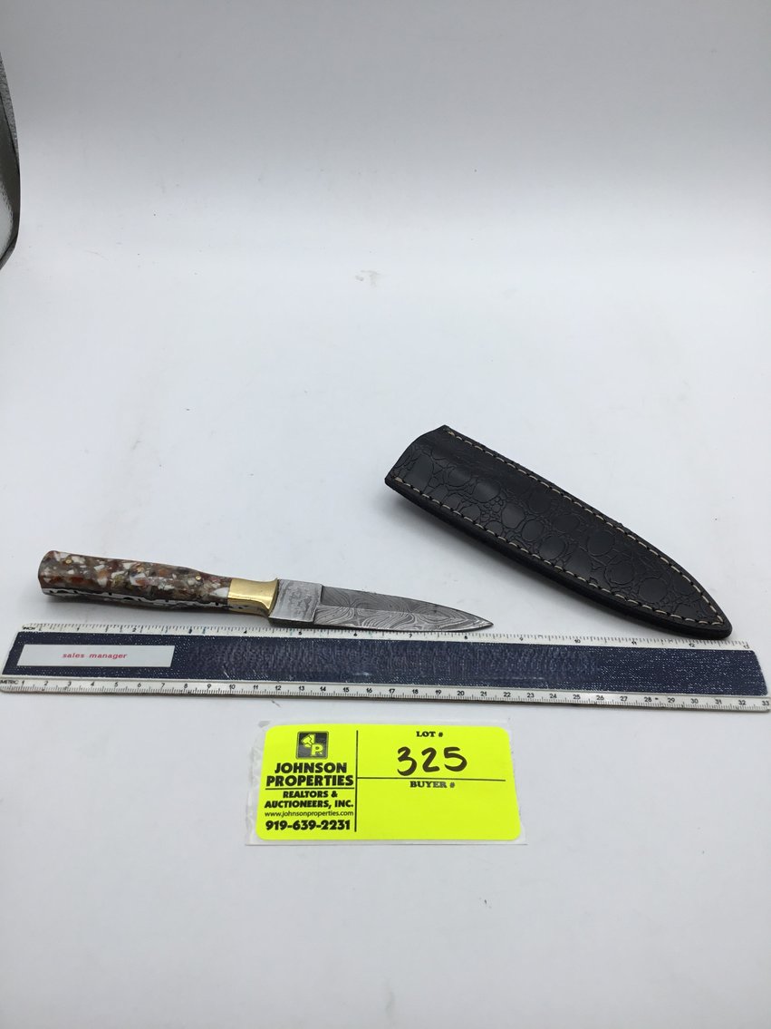 Image for Handmade Damascus Steel Knives and Online Firearms Auction  just in time for Christmas!