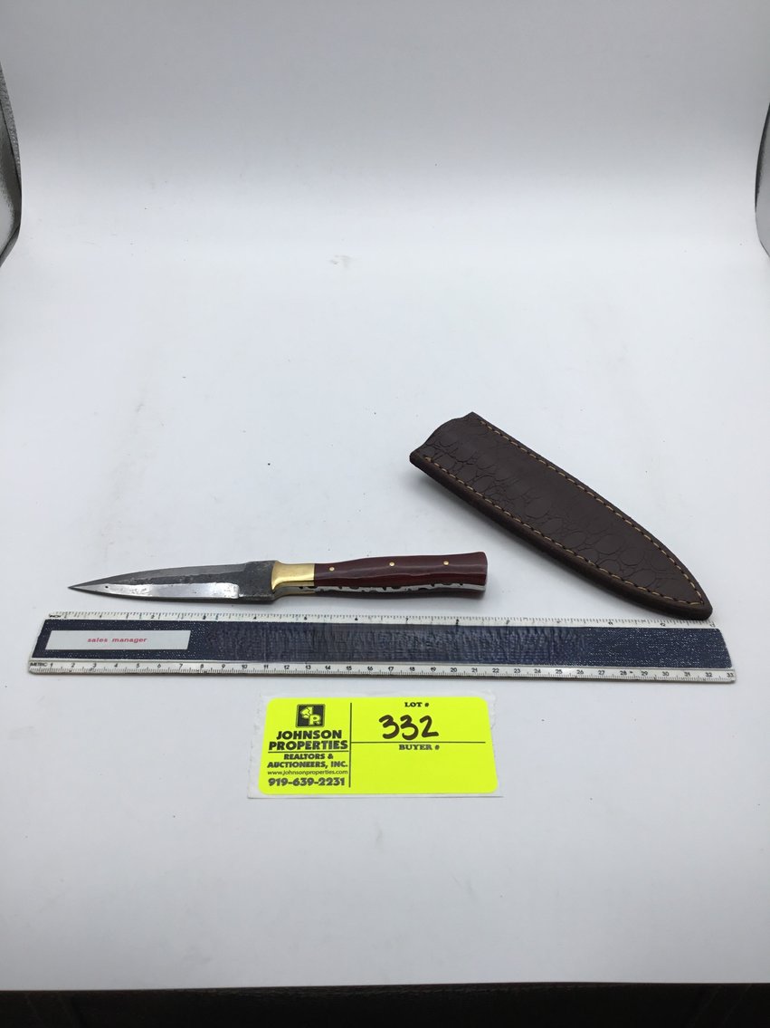 Image for Handmade Damascus Steel Knives and Online Firearms Auction  just in time for Christmas!