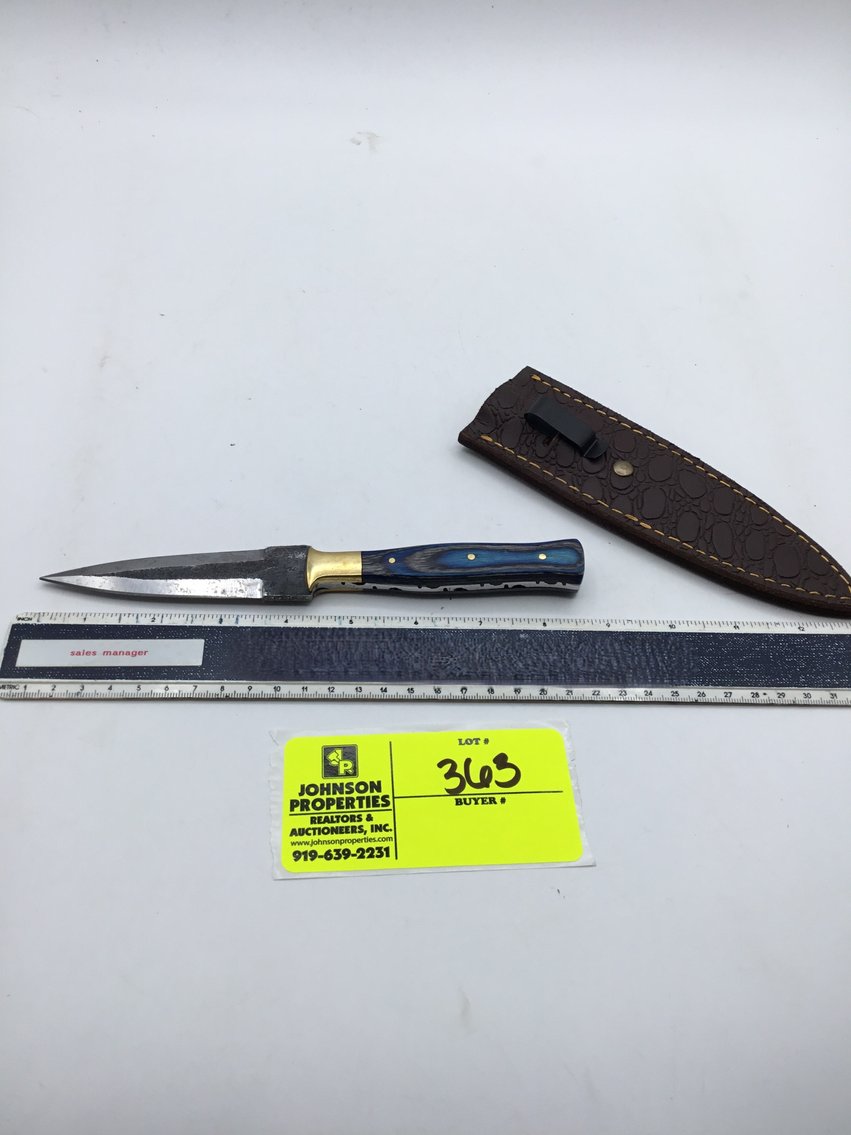 Image for Handmade Damascus Steel Knives and Online Firearms Auction  just in time for Christmas!