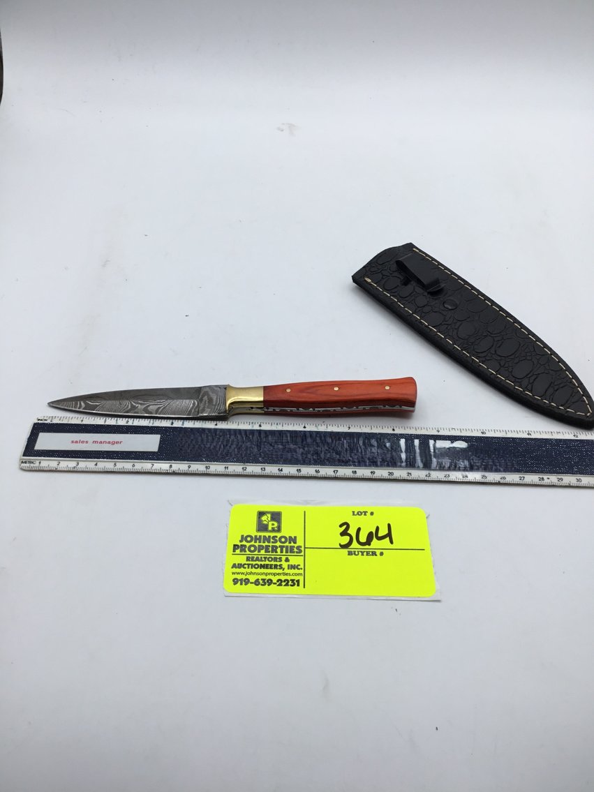Image for Handmade Damascus Steel Knives and Online Firearms Auction  just in time for Christmas!