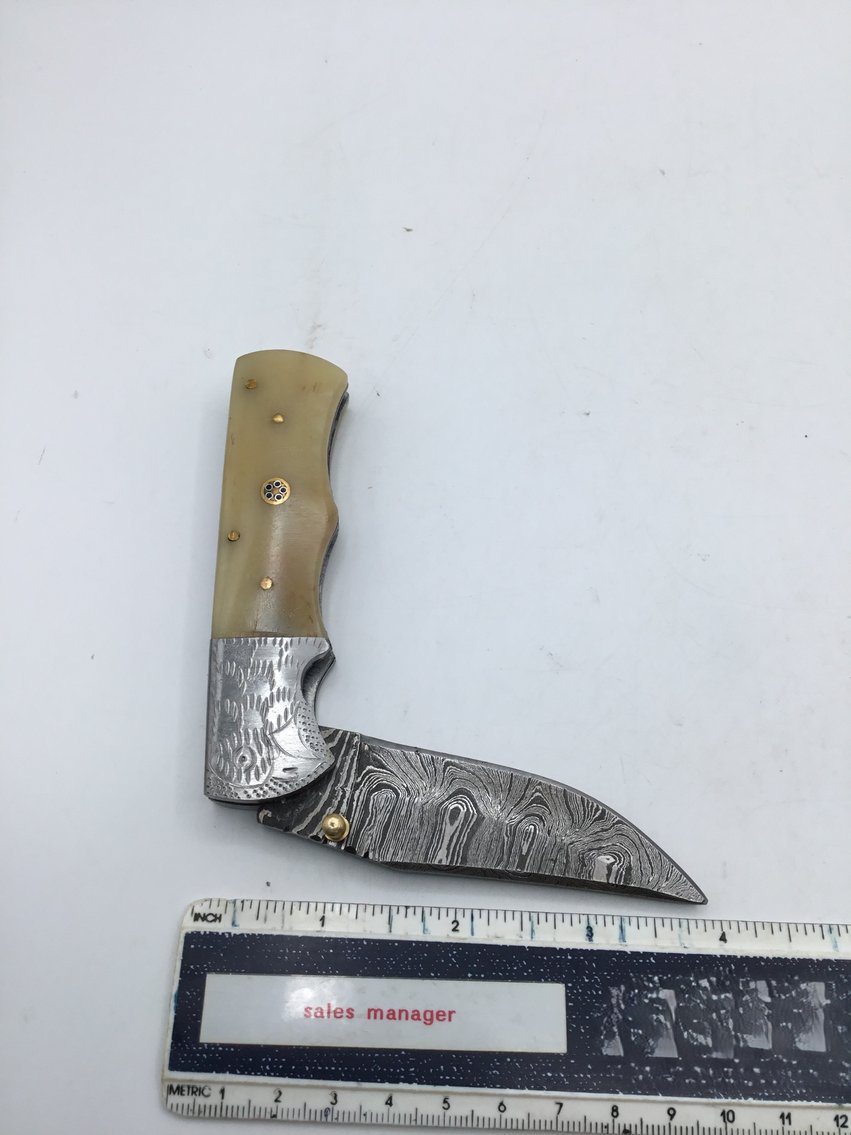 Image for Handmade Damascus Steel Knives and Online Firearms Auction  just in time for Christmas!