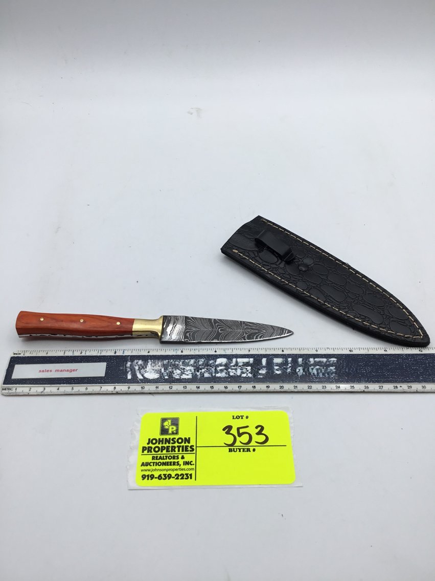 Image for Handmade Damascus Steel Knives and Online Firearms Auction  just in time for Christmas!