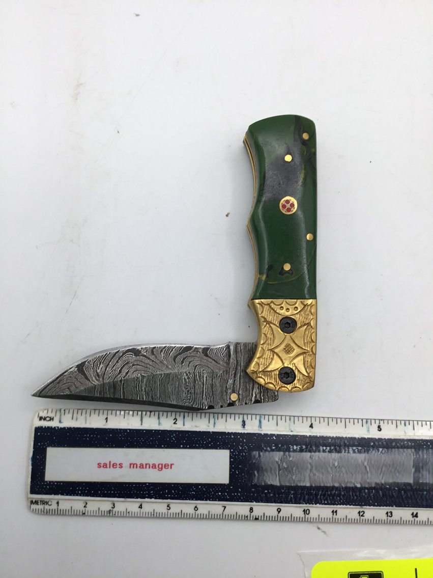 Image for Handmade Damascus Steel Knives and Online Firearms Auction  just in time for Christmas!