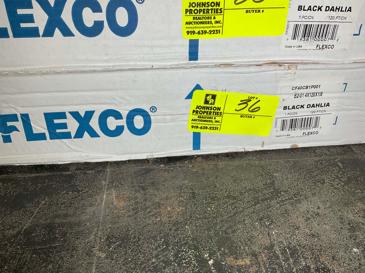 Image for The Complete Liquidation of Martys Flooring in Coats!