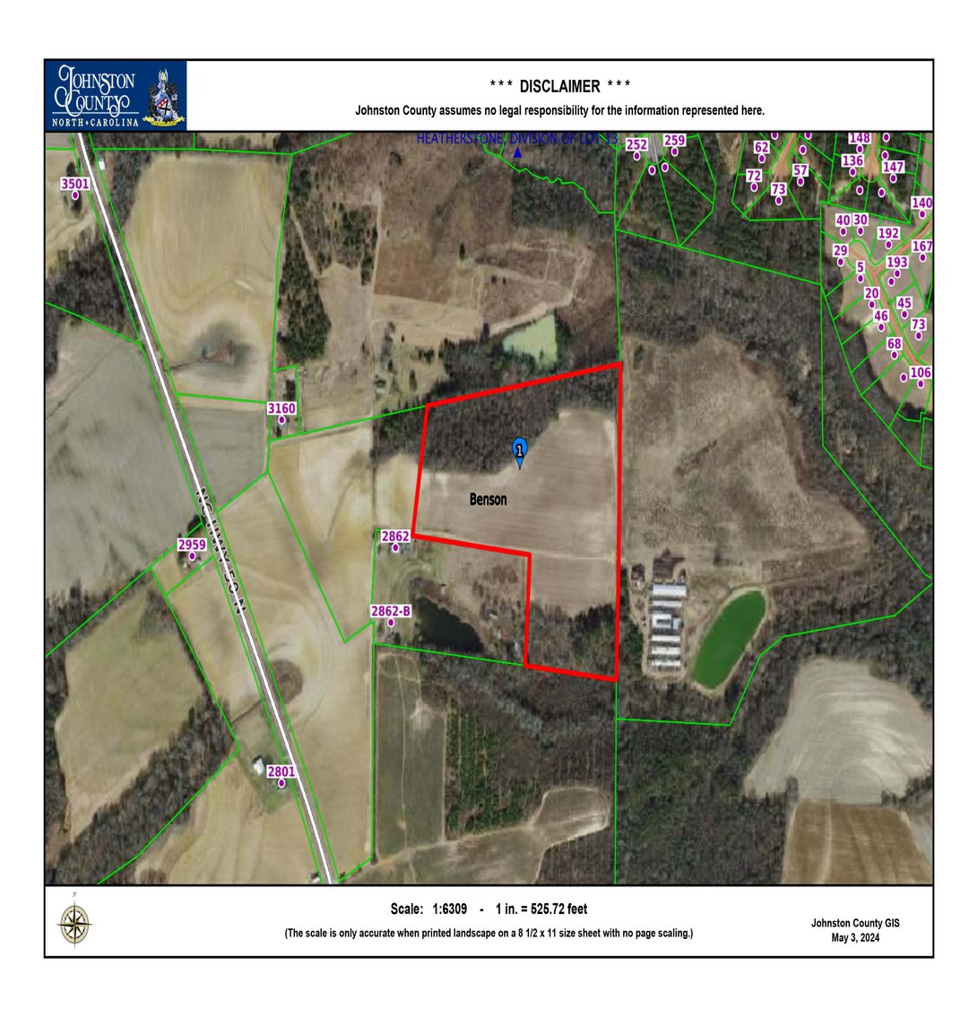 Image for 25+/- Acres off NC 50 Johnston County included in the April Multi-Parcel Auction!