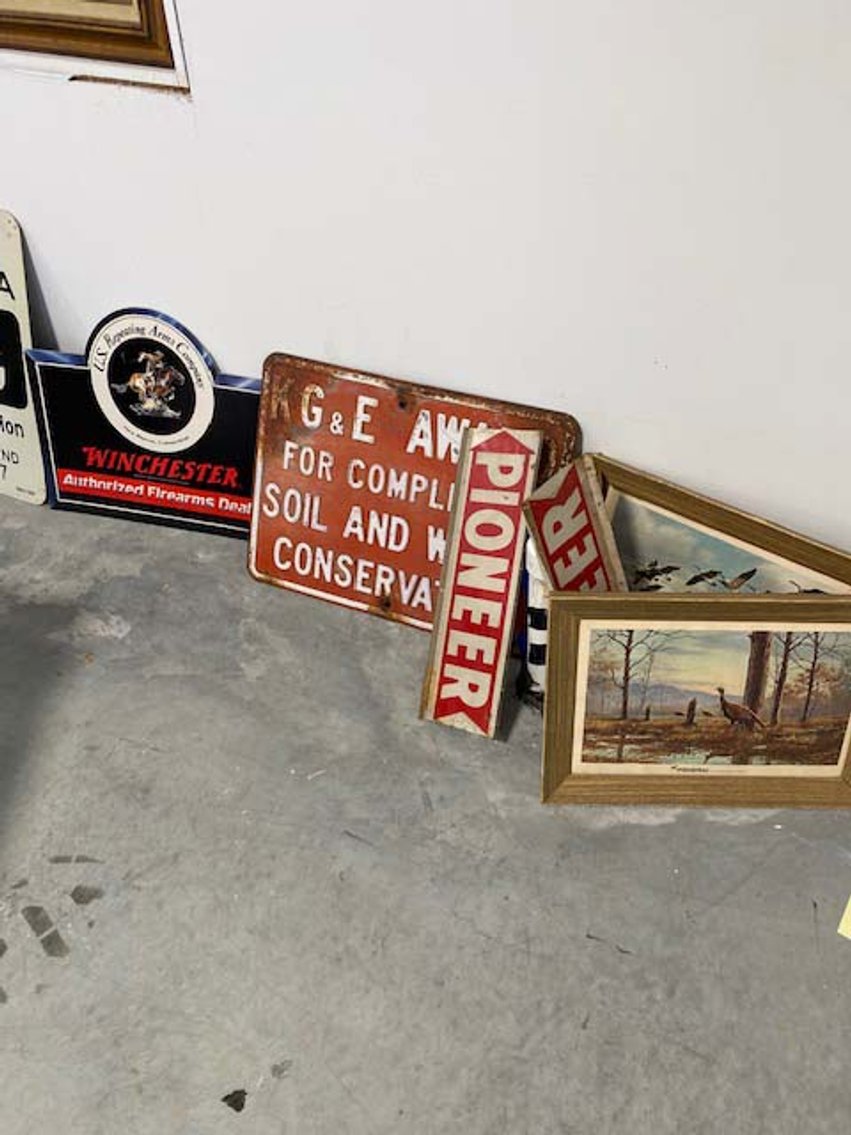 Image for Fishing Lures, Decoys, Vintage Signs and Other Sporting Items.