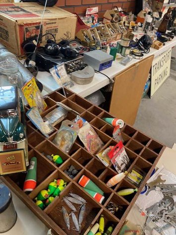 Image for Fishing Lures, Decoys, Vintage Signs and Other Sporting Items.