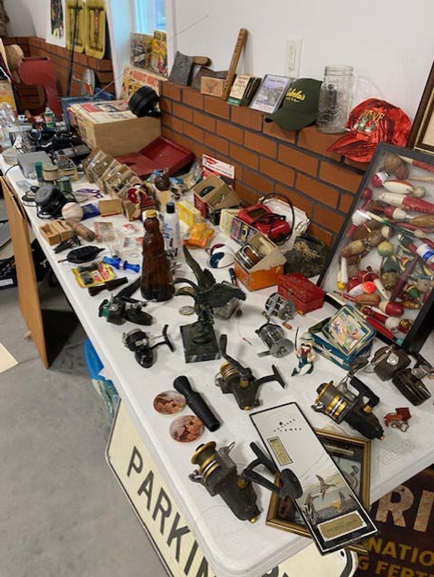 Image for Fishing Lures, Decoys, Vintage Signs and Other Sporting Items.