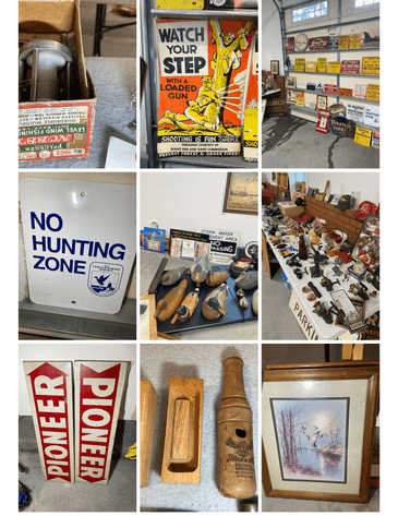 Image for Fishing Lures, Decoys, Vintage Signs and Other Sporting Items.