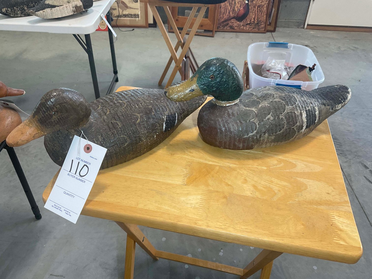 Image for Fishing Lures, Decoys, Vintage Signs and Other Sporting Items.