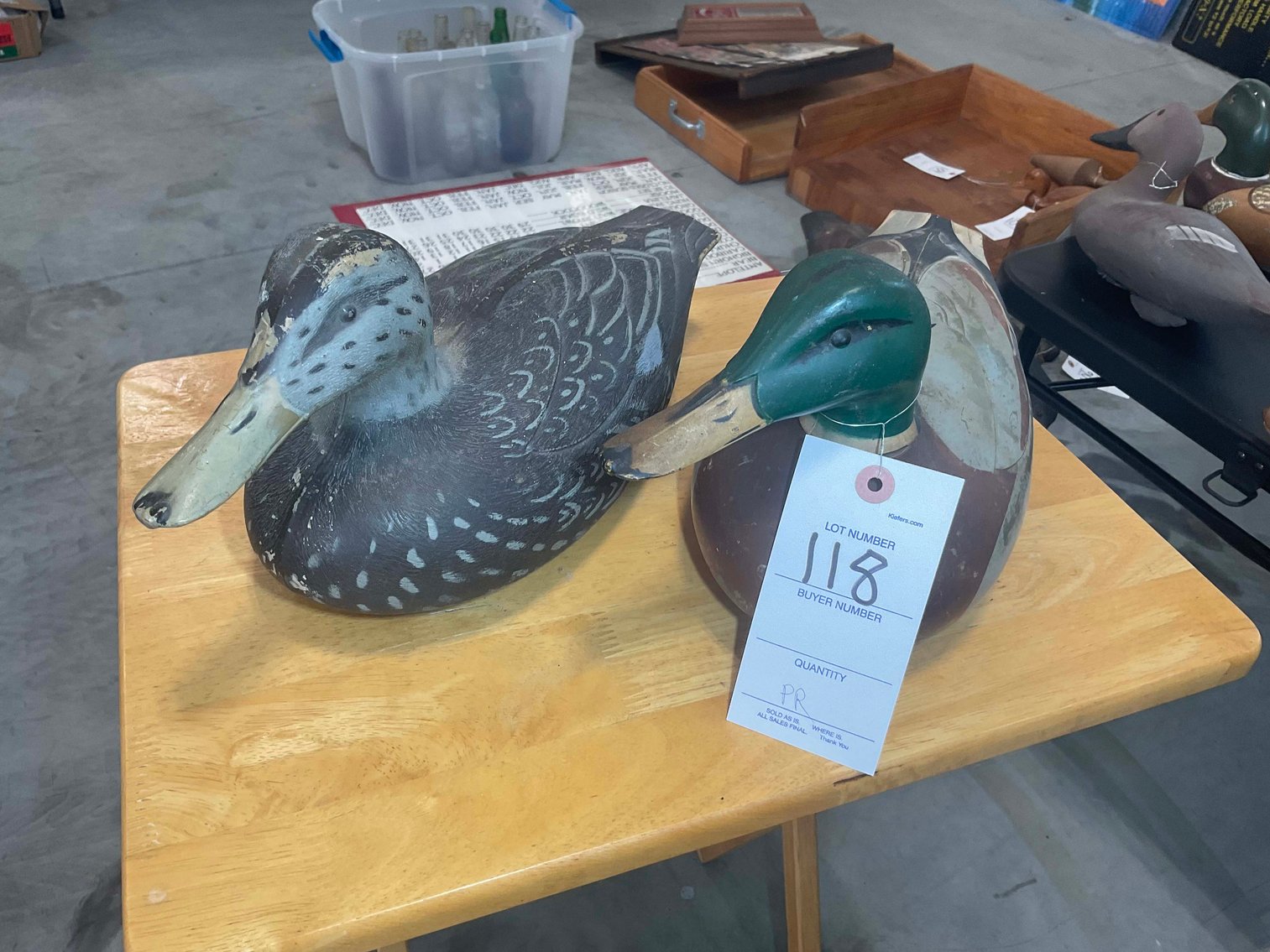 Image for Fishing Lures, Decoys, Vintage Signs and Other Sporting Items.