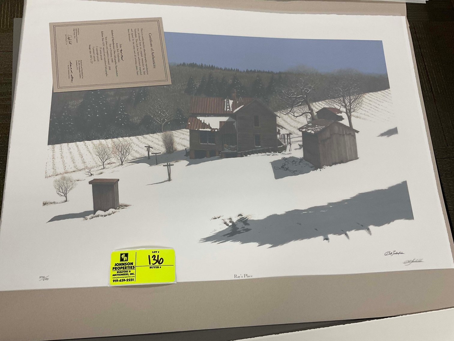 Image for ONLINE ONLY AUCTION FOR CABLE'S FRAME HOUSE!