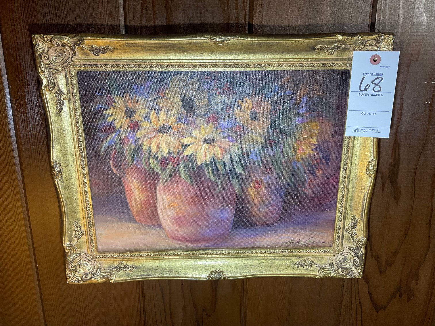 Image for Online Personal Property Auction that includes original works from a Local Artist in Wake Forest!