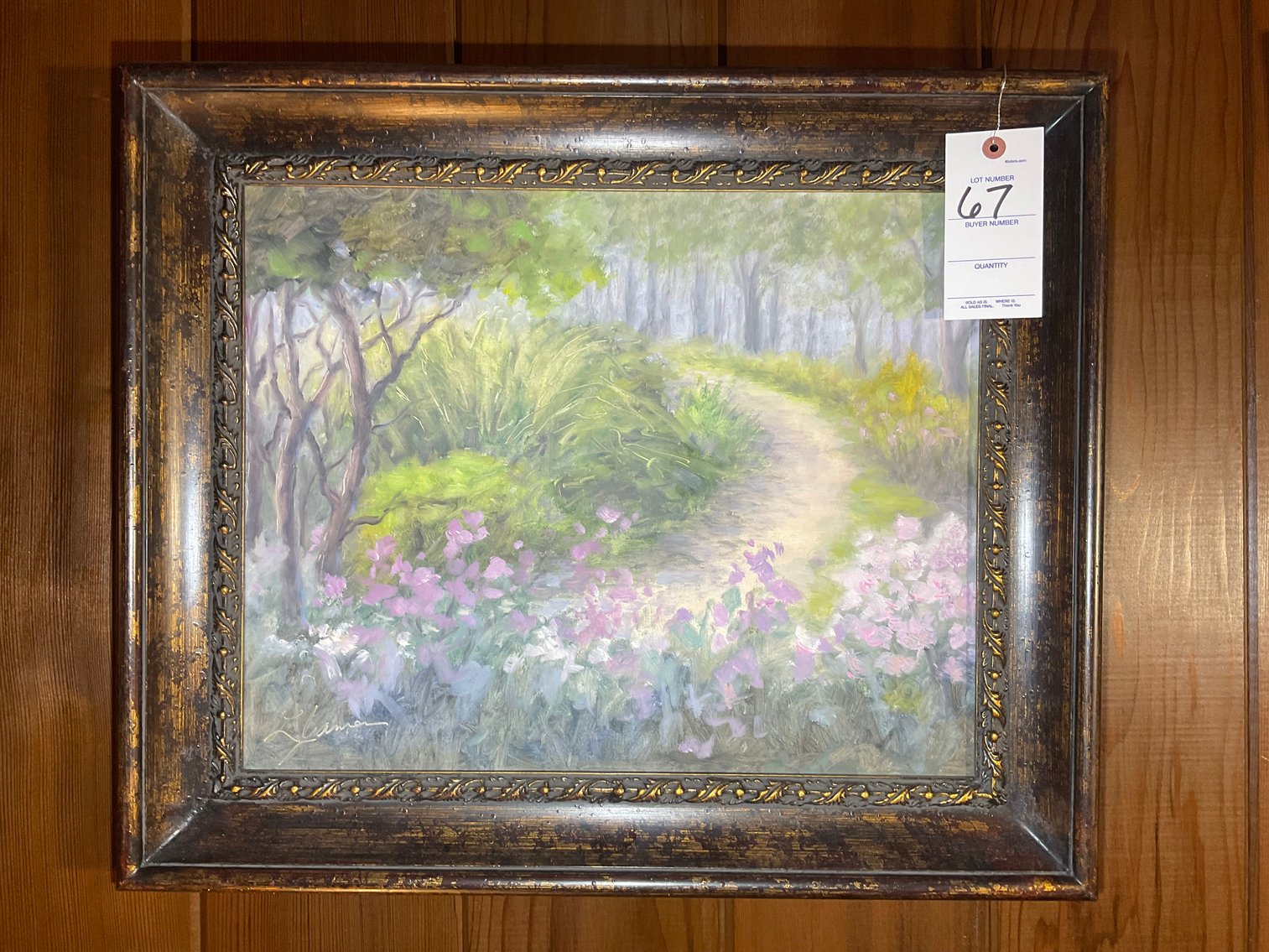 Image for Online Personal Property Auction that includes original works from a Local Artist in Wake Forest!