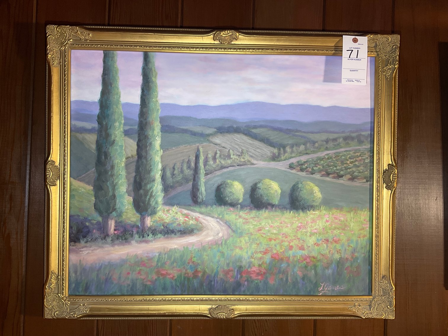 Image for Online Personal Property Auction that includes original works from a Local Artist in Wake Forest!