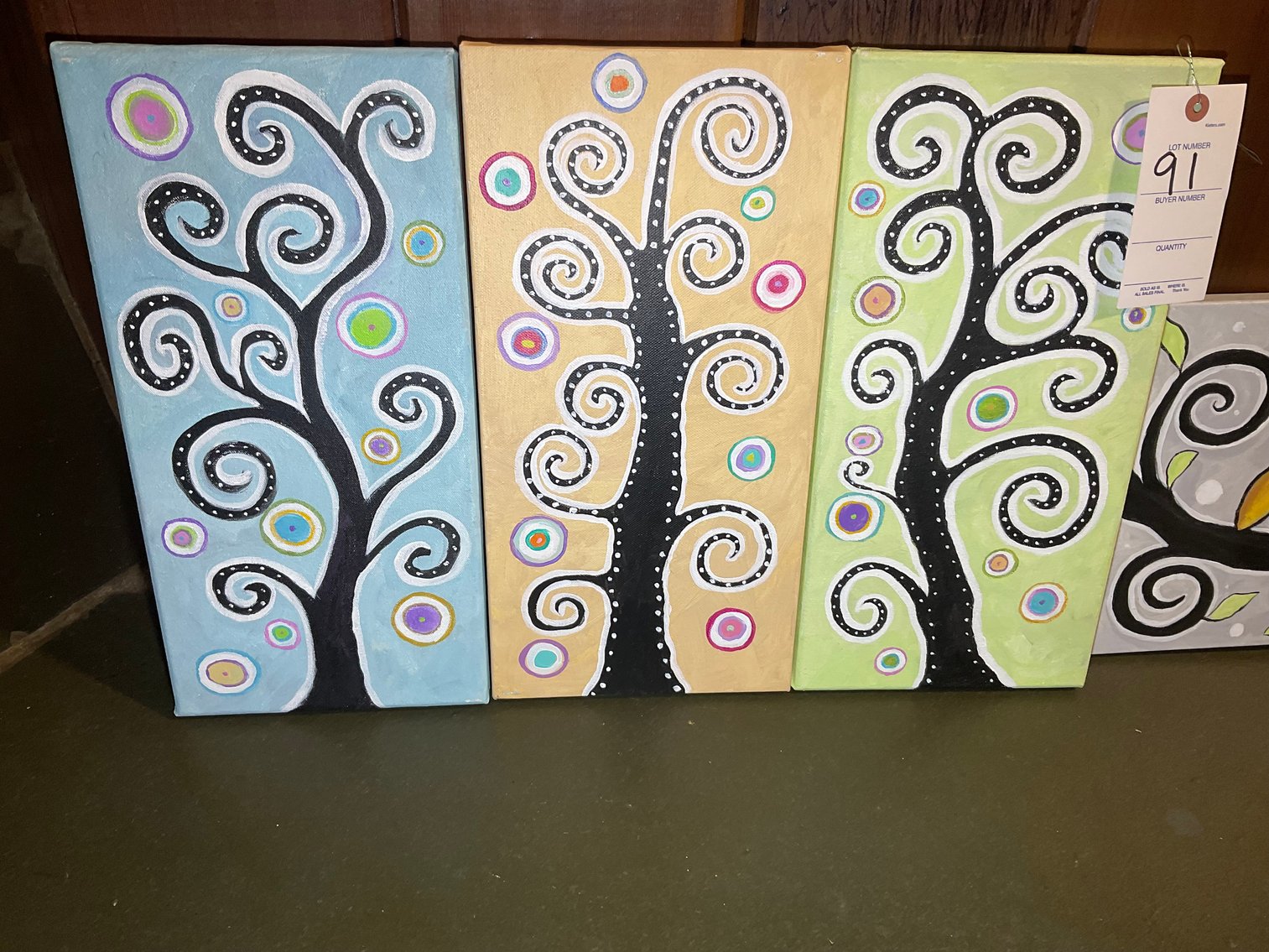 Image for Online Personal Property Auction that includes original works from a Local Artist in Wake Forest!