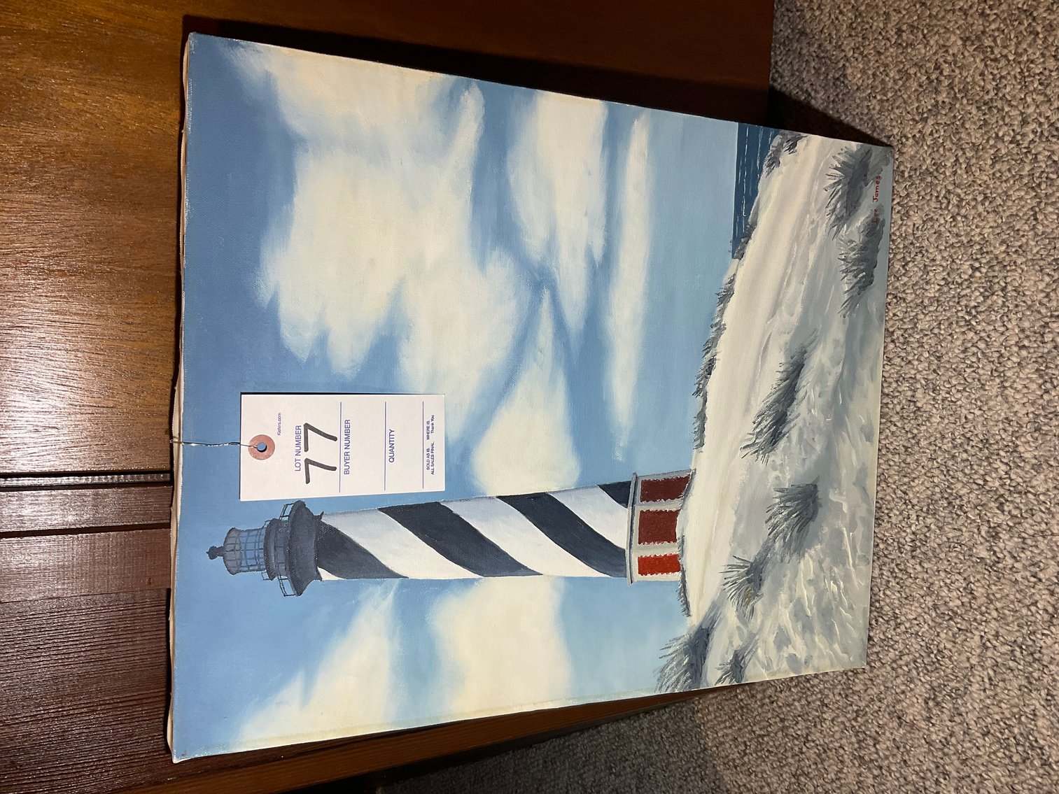 Image for Online Personal Property Auction that includes original works from a Local Artist in Wake Forest!