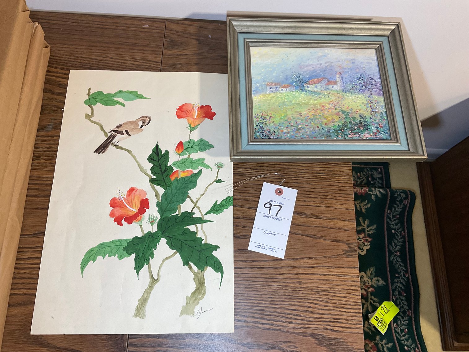 Image for Online Personal Property Auction that includes original works from a Local Artist in Wake Forest!