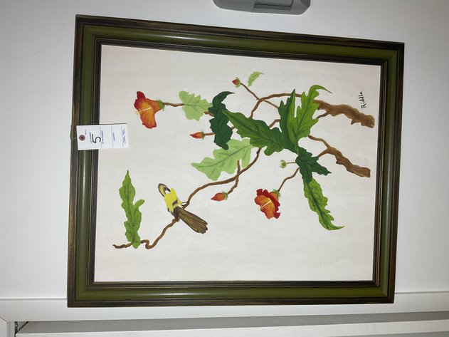 Image for Online Personal Property Auction that includes original works from a Local Artist in Wake Forest!