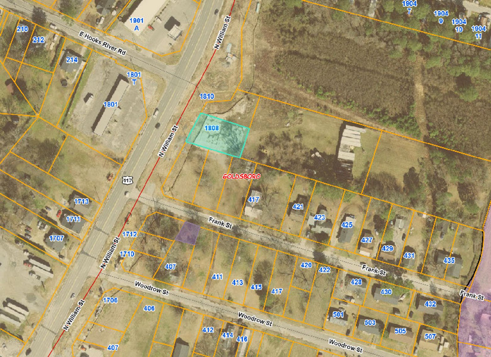 Image for 10 Lots in Goldsboro  offered at Public Auction!