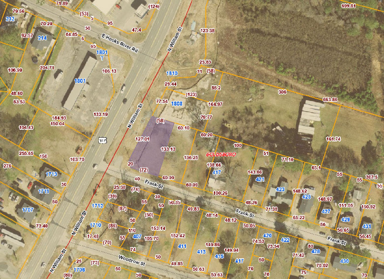 Image for 10 Lots in Goldsboro  offered at Public Auction!