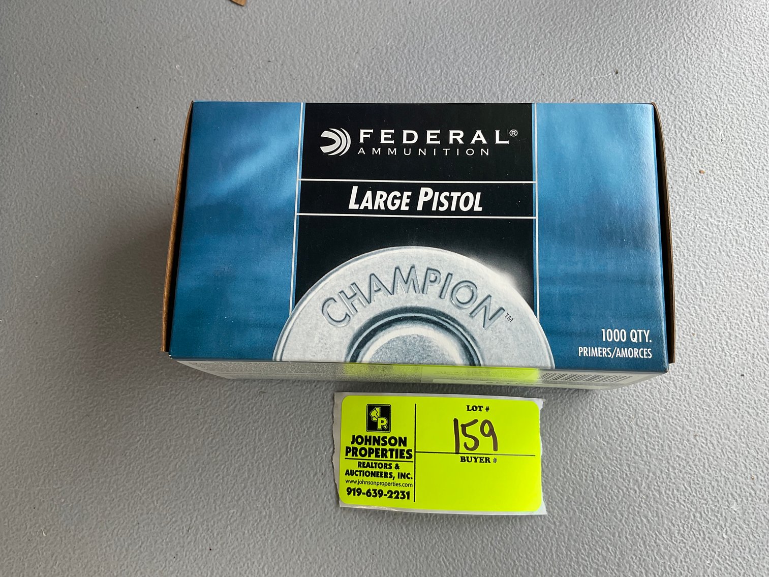 Image for Personal Property Auction out of Raleigh.