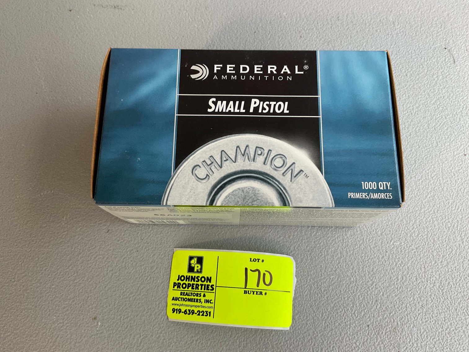 Image for Personal Property Auction out of Raleigh.