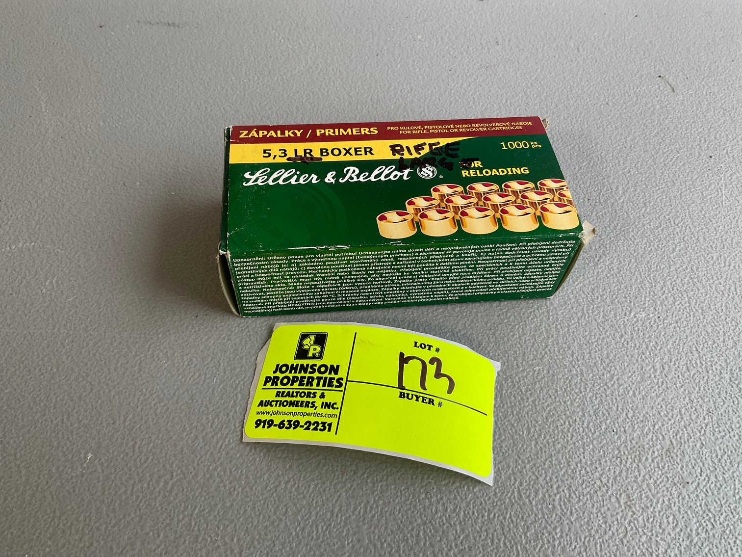 Image for Personal Property Auction out of Raleigh.