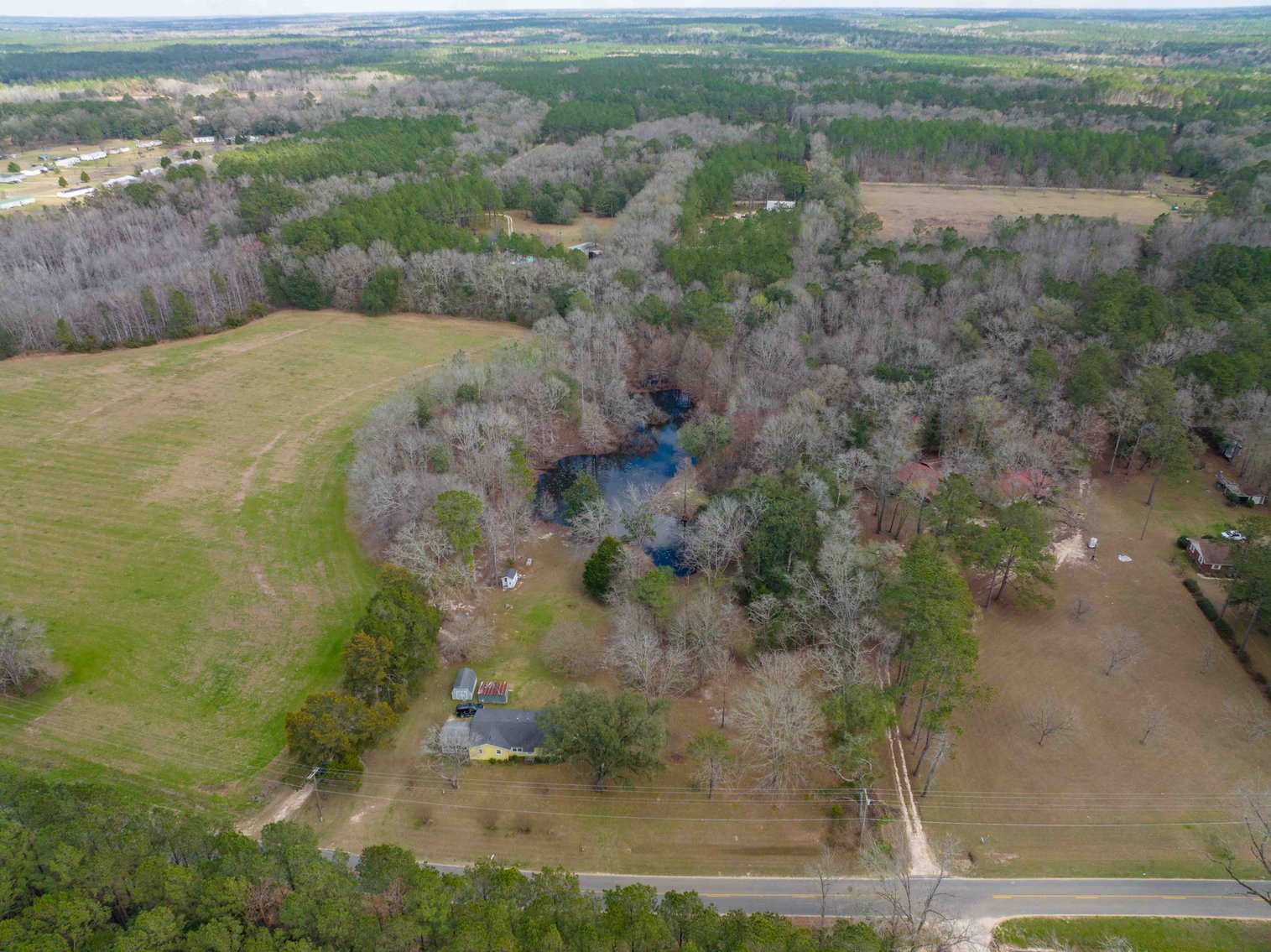 Image for Estate of Paul W. Barwick - 26+/- Acres, 3 Bedroom / 1 Bath Home, Pond and Pasture