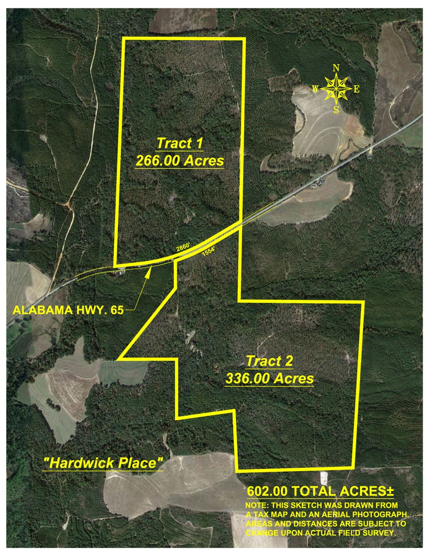 Image for 602+/- Acres - Hardwick Place - Henry County, AL