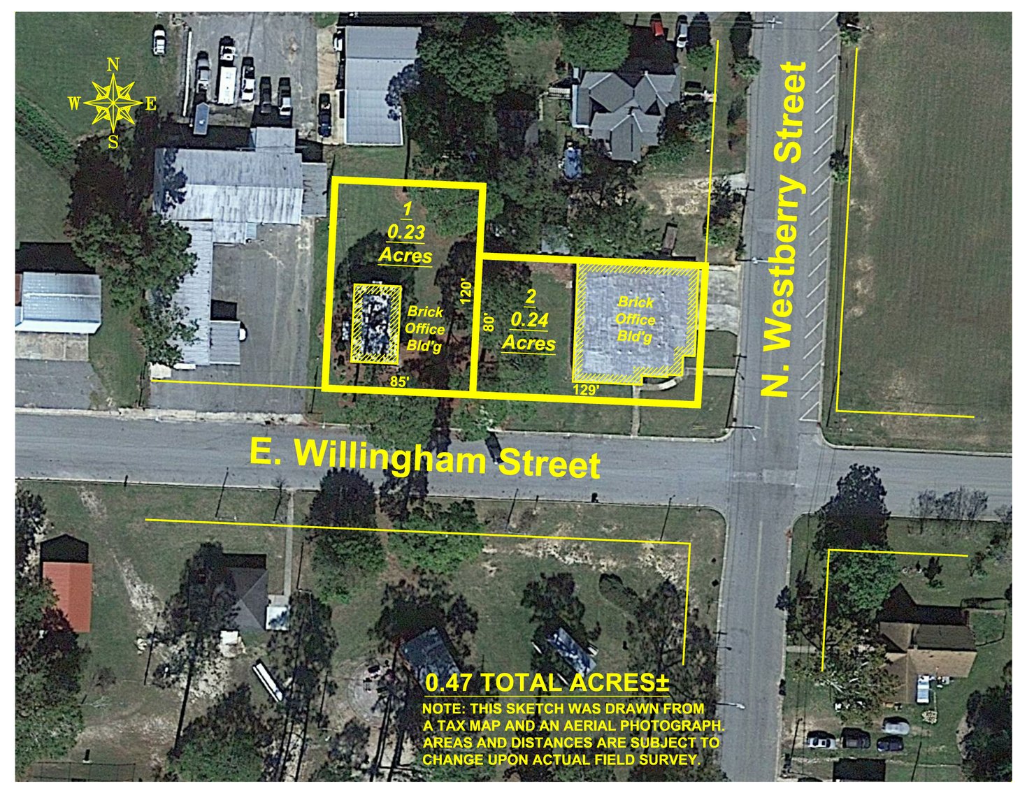 Image for 1,100 +/- SQ. FT. Office Building - Located on .23 +/- Acres