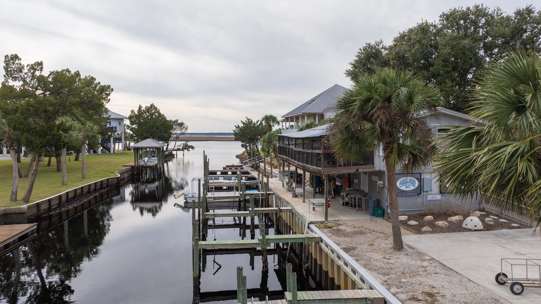 Image for Estuary Oysters - 5 Water Leases, Growing and Processing Equipment, Marina and Cold Storage