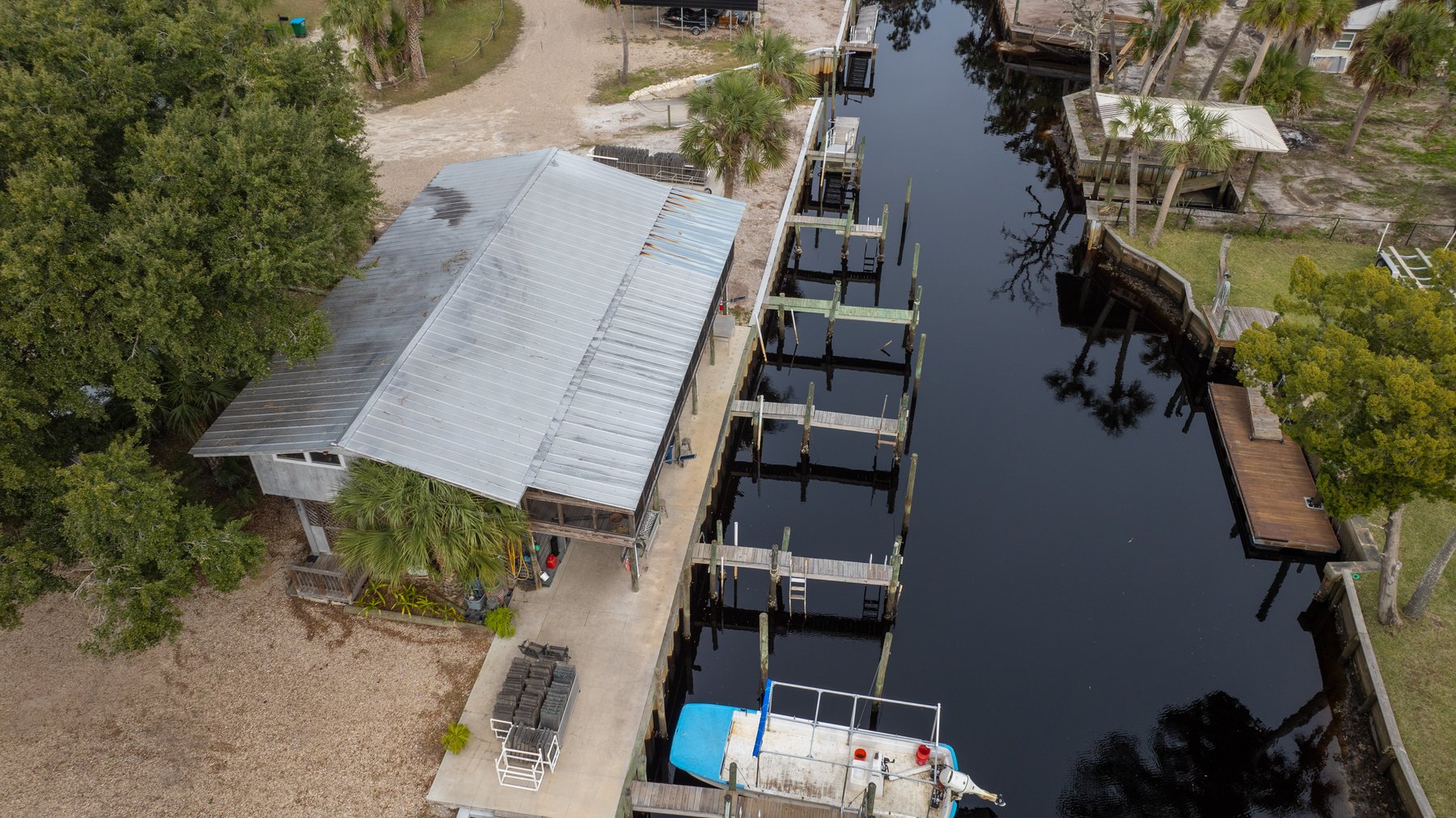 Image for Estuary Oysters - 5 Water Leases, Growing and Processing Equipment, Marina and Cold Storage