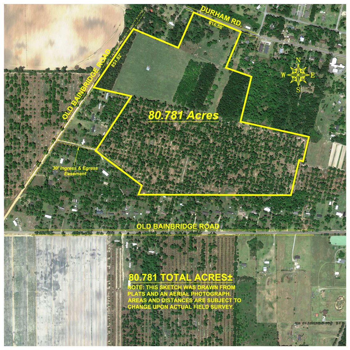 Image for 80.78+/- Acres - Turn-Key Pecan Operation w/ Row Crop Farmland