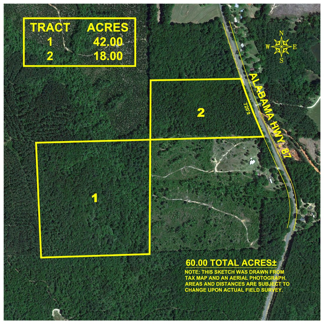 Image for Frank Bullard Trust - 60+/- Acre Recreational Timber Tract w/ Prime Hunting Opportunity