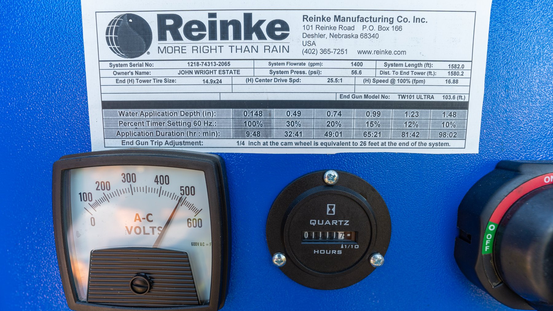 Image for 481+/- Acres - The John B. Wight Trust - Irrigated Row Crop Farm