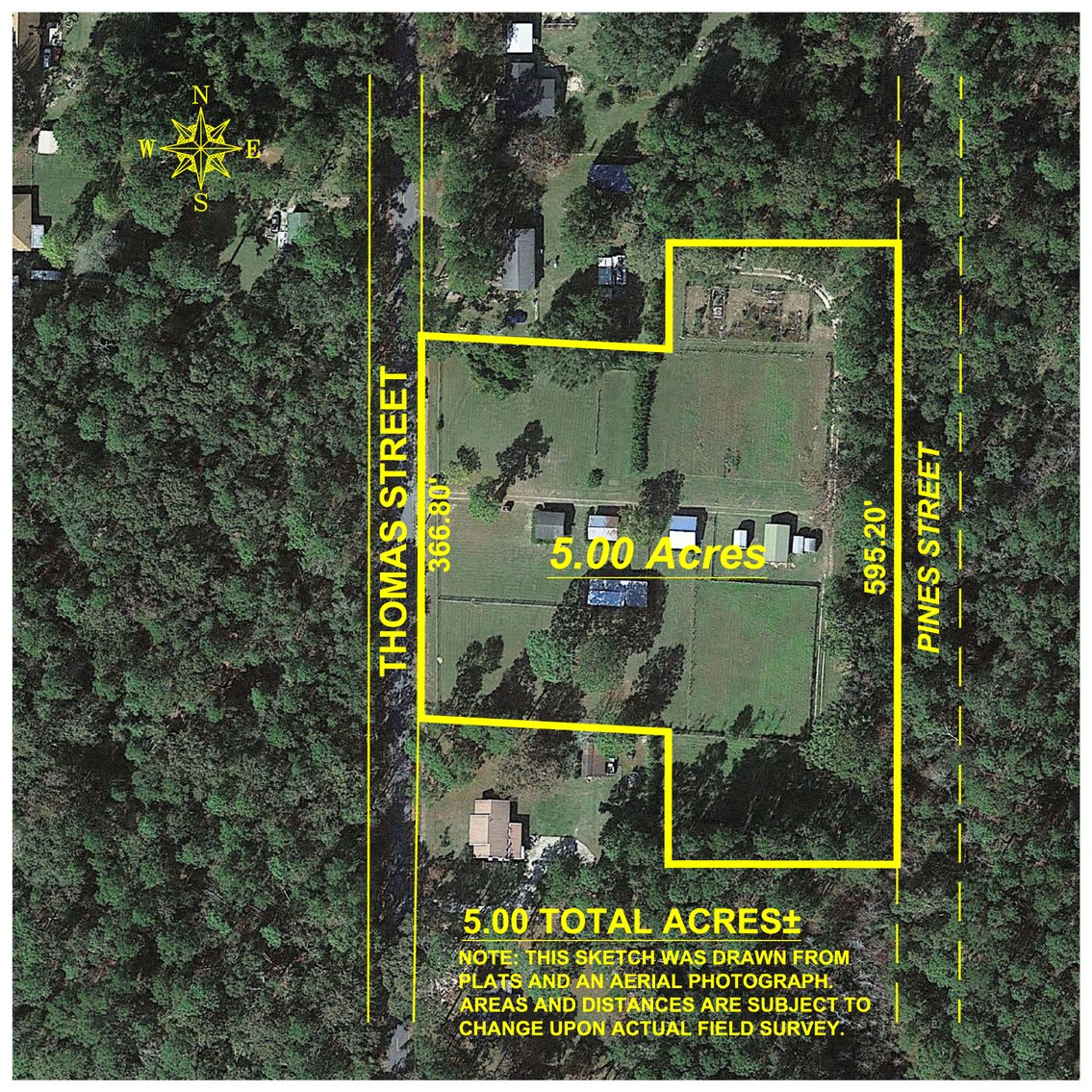 Image for Secluded 5+/- Acre Hobby Farm in Lee County