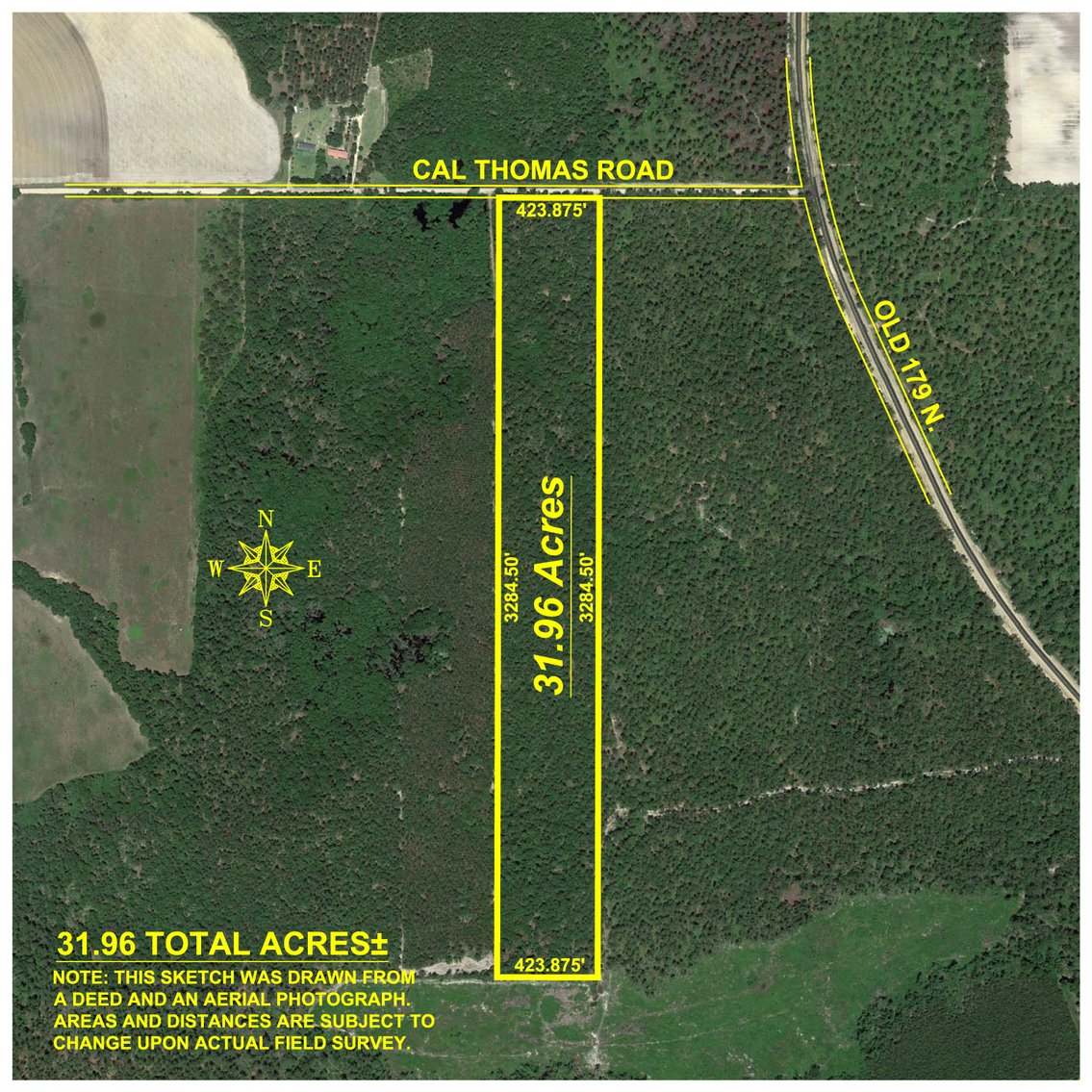 Image for The Grady Pines Tract - 32 +/- Total Acres - Prime Recreational Acreage with Homesite Potential