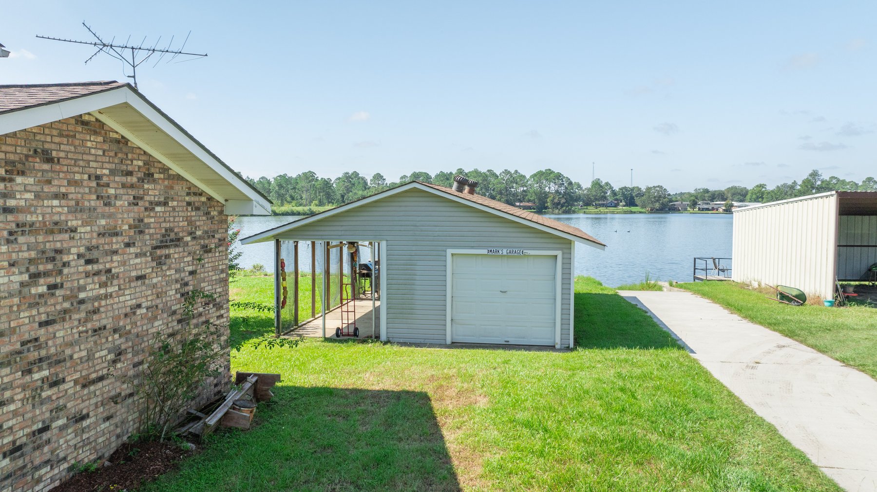 Image for Indian Lake Retreat - Waterfront Colonial Brick Home in Colquitt County, Georgia