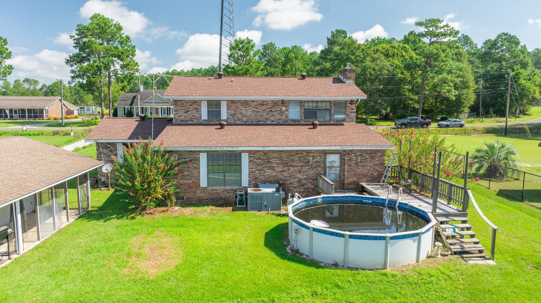 Image for Indian Lake Retreat - Waterfront Colonial Brick Home in Colquitt County, Georgia