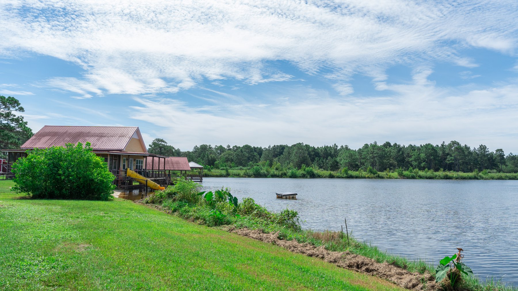 Image for Indian Lake Retreat - Waterfront Colonial Brick Home in Colquitt County, Georgia