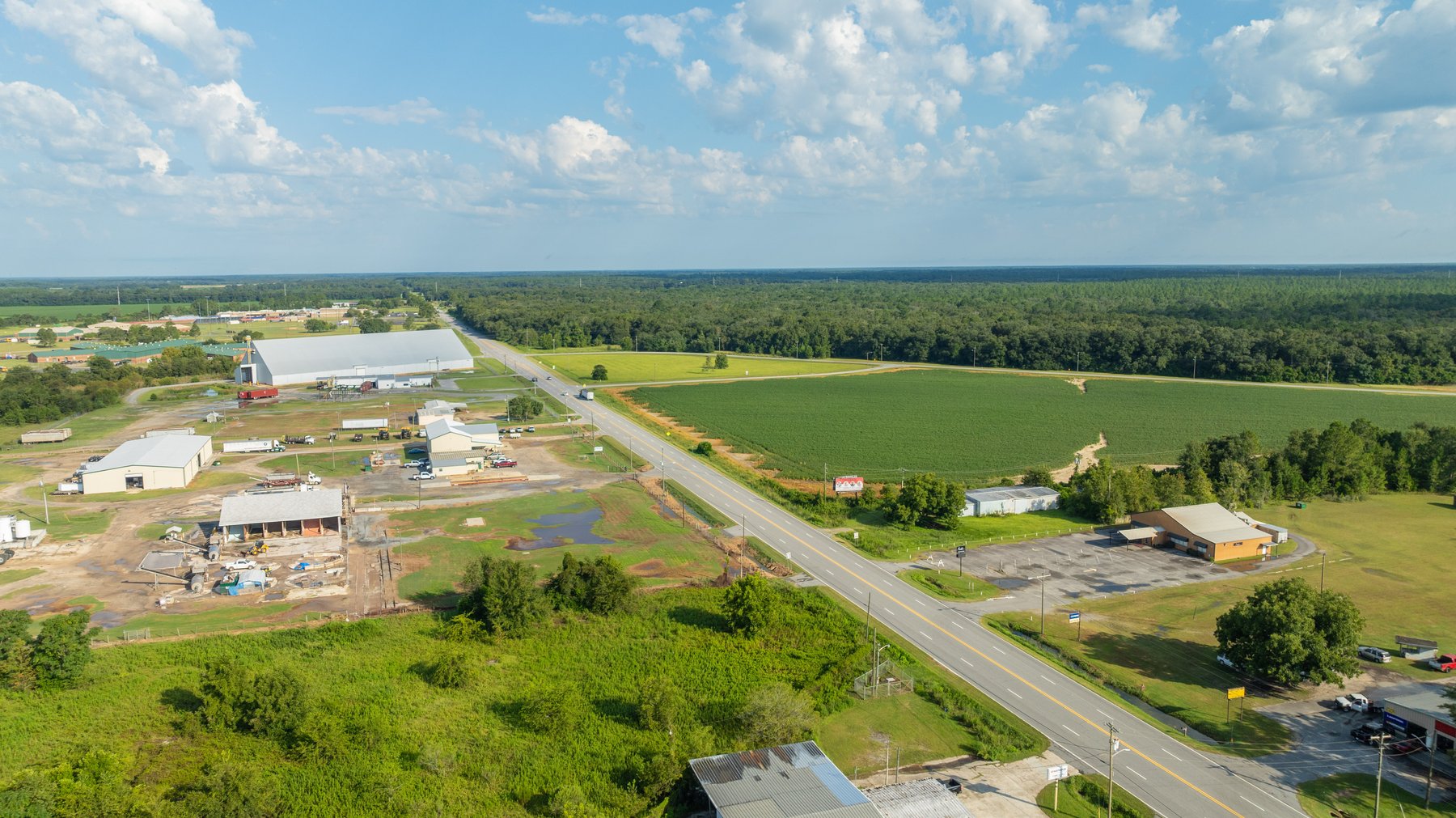Image for 1.98+/- Acre Commercial Property with Versatile 4,887+/- Sq Ft Shop with Office and 1000+/- Sq Ft Open-Air Barn