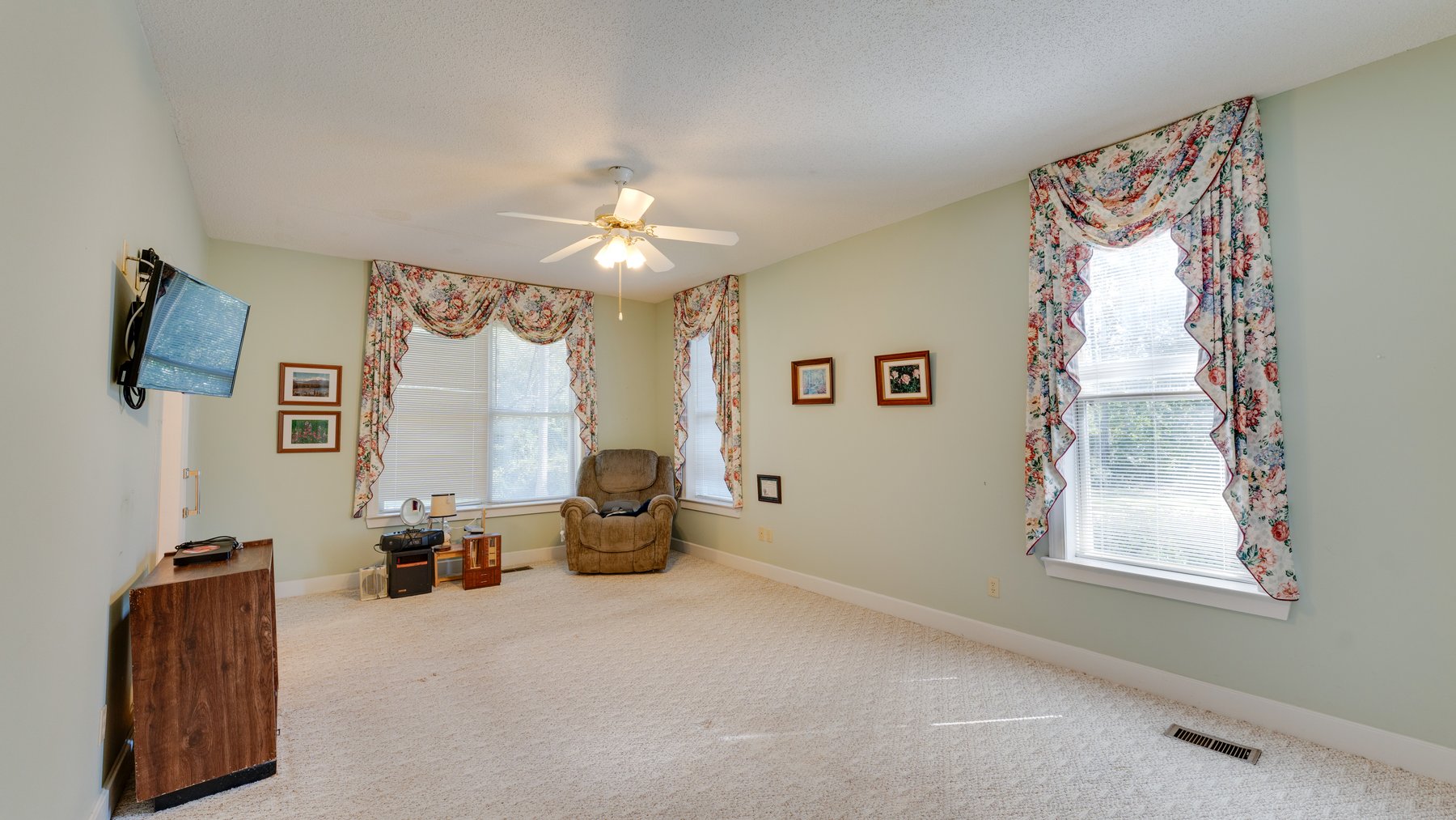 Image for Carolyn A. Peace Living Estate - Beautiful Stone-Faced Wood-Siding Ranch-Style Home