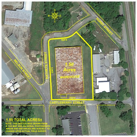 Image for 39,000+/- Sq.Ft. Warehouse on 1.5+/- Acres – Pelham, Georgia
