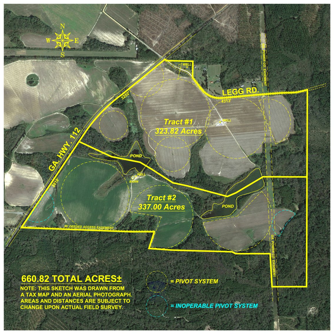 Image for 661+/- Acres - The Grass Farm - Highly Productive Irrigated Row Crop Farm - Ag & Recreational Investment Opportunity