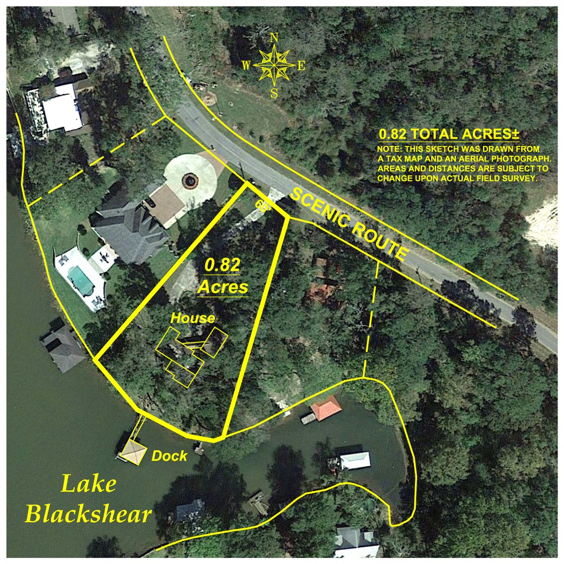 Image for RESERVE MET - Scenic Route Retreat - Beautiful Waterfront Cottage on Lake Blackshear