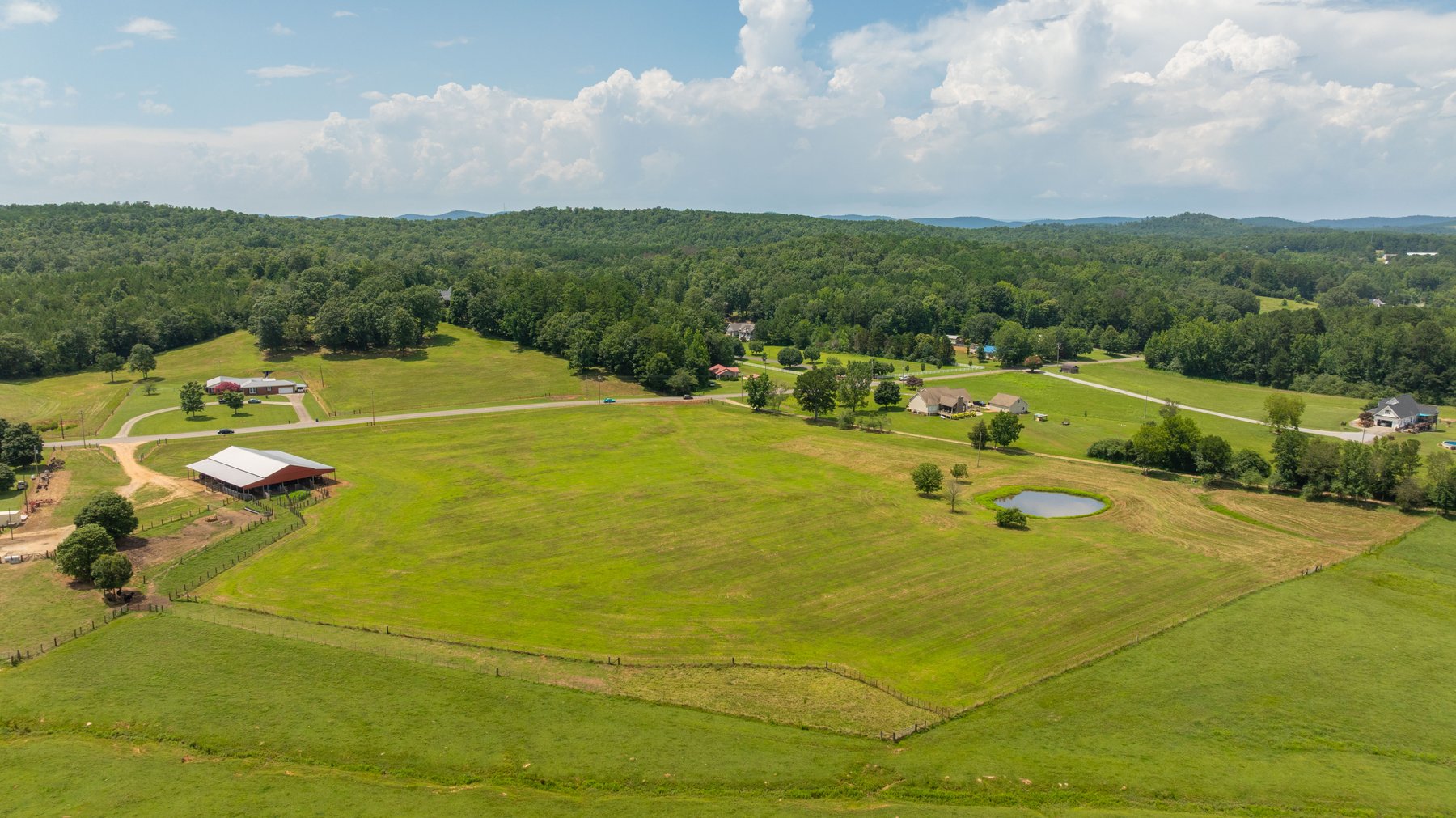 Image for Pleasant Valley Farms – 238+/- Total Acres - Residential Development Opportunity - Beautiful Brick Home & Improvements - Offered Divided & as a Whole